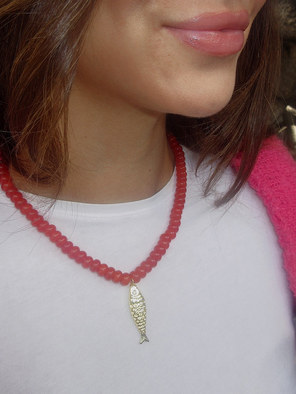 cherry on top necklace