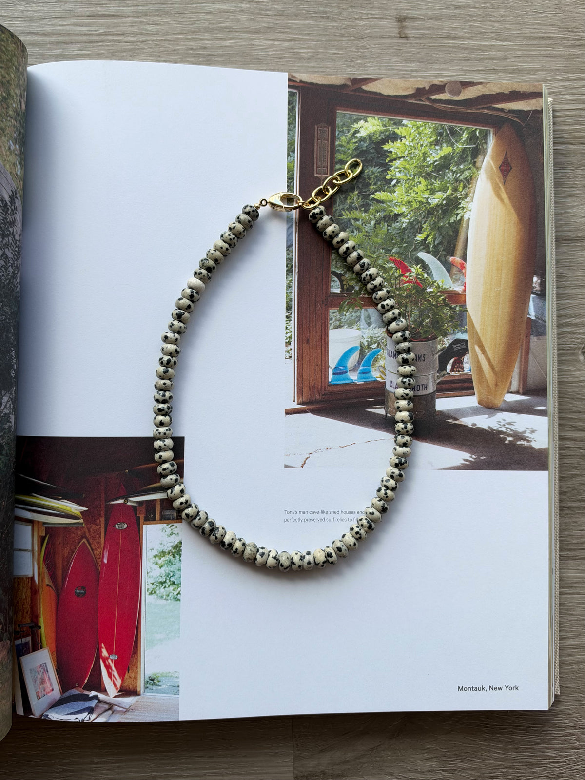 dalmatian necklace