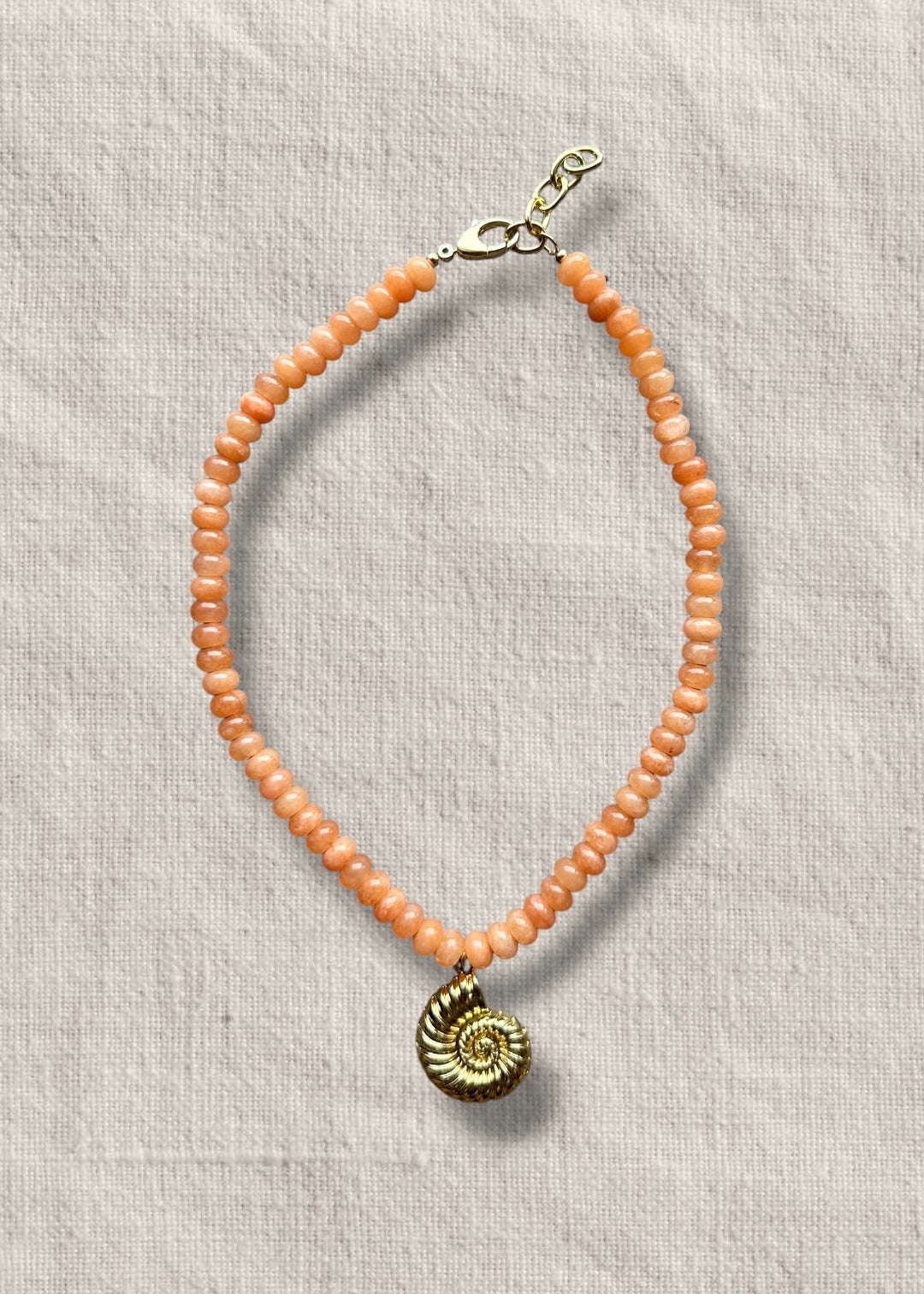 peachy necklace