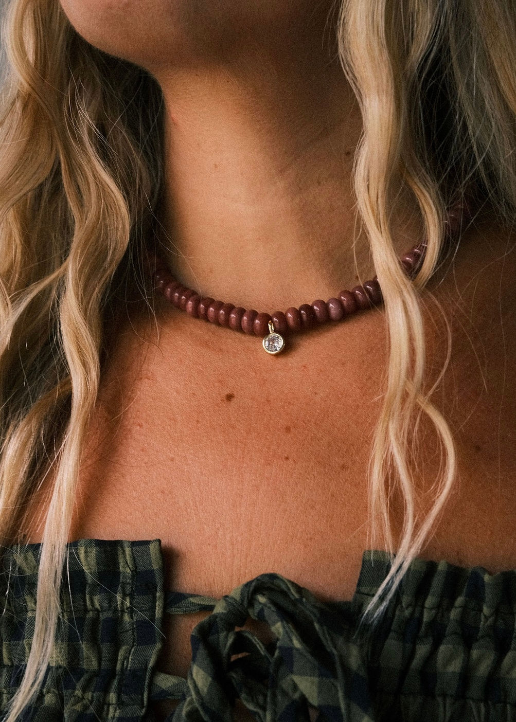 merlot necklace