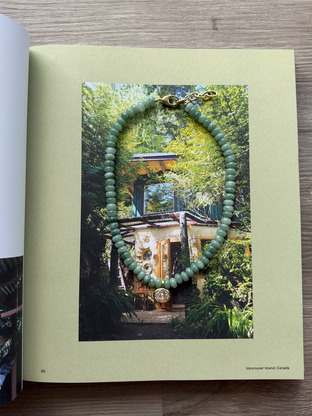 emerald glow necklace