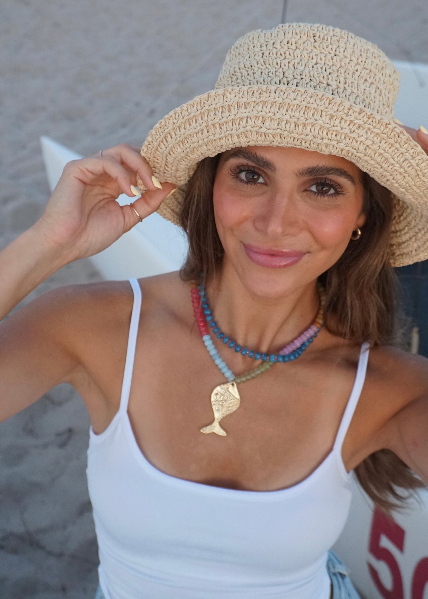 blue raspberry necklace