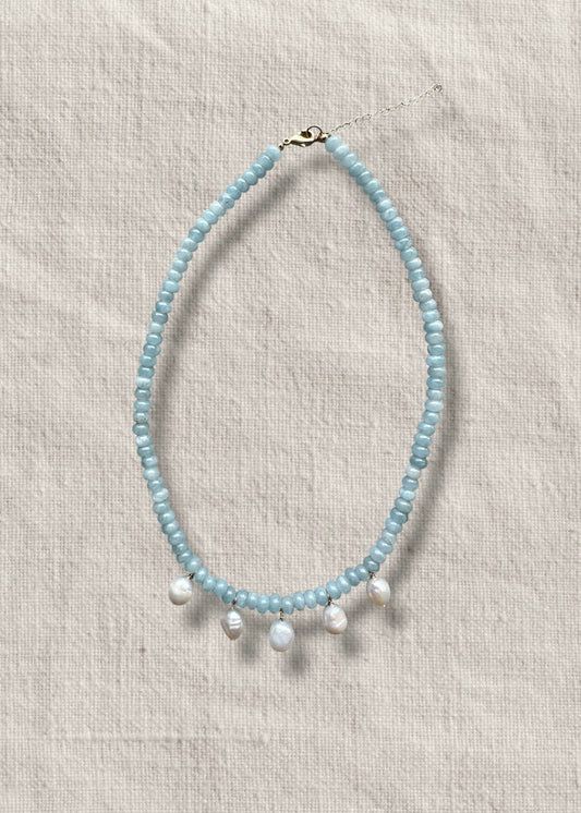 aquamarine necklace