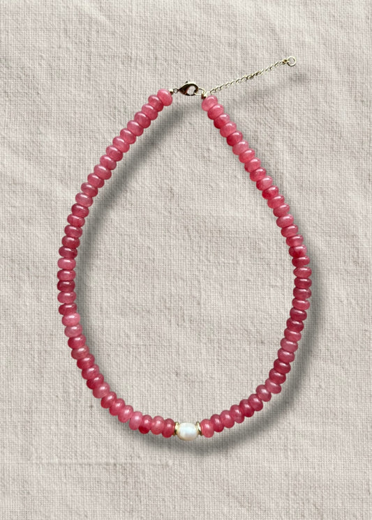 hibiscus necklace