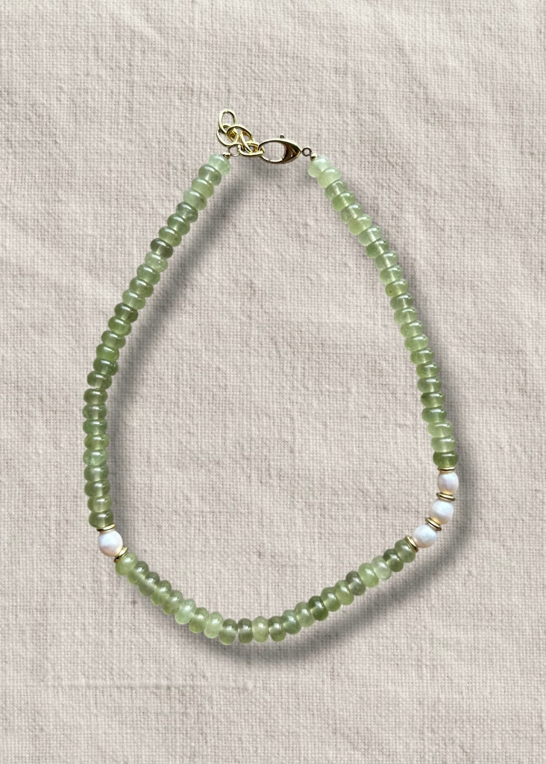 seafoam necklace