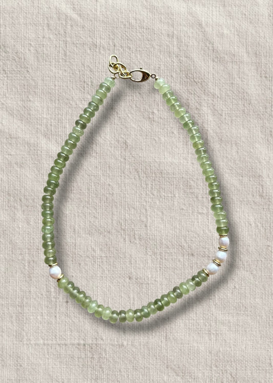 seafoam necklace