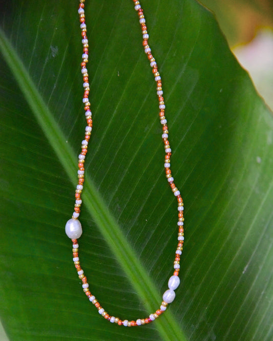 heather necklace